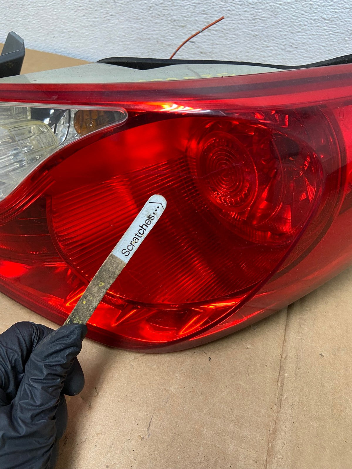 2011 2012 2013 Hyundai Sonata Right Passenger RH Tail Light AC8585 LK3