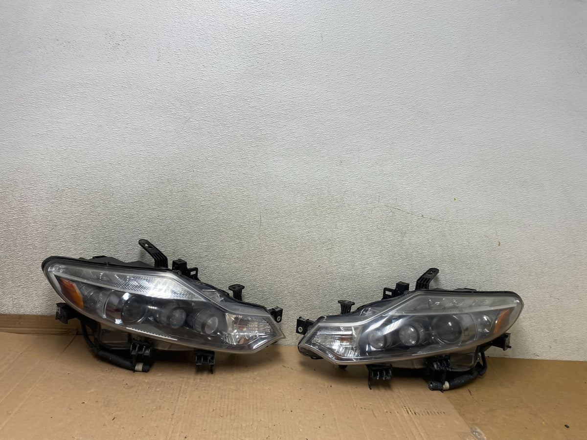 Xenon 2011 2012 2013 2014 Nissan Murano Headlights Left+Right U7213 DW0