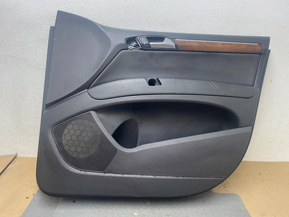 2007 to 2015 Audi Q7 Front Right Passenger Interior Door Panel OEM C7175 PS0