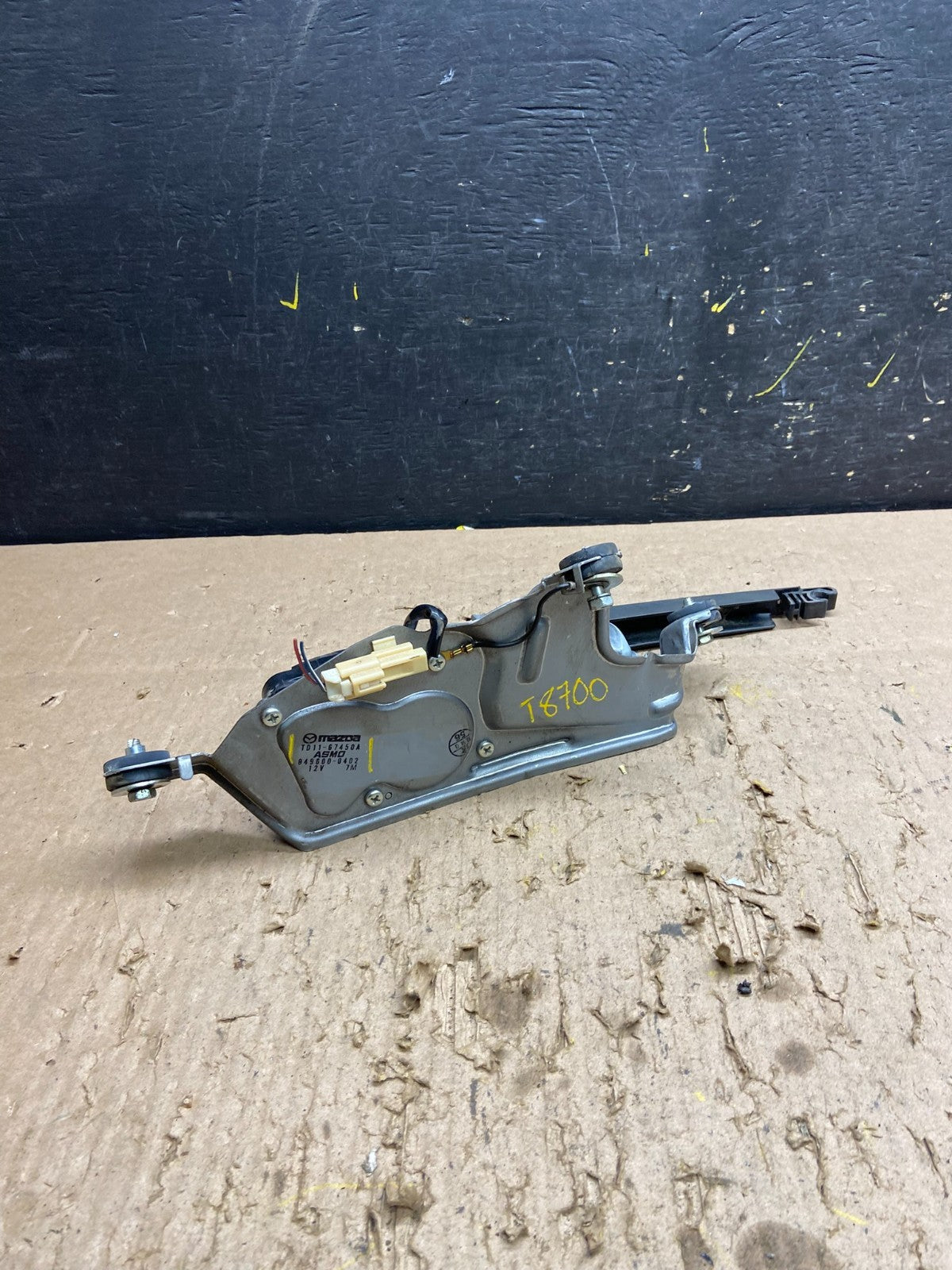 2007 to 2015 Mazda CX-9 CX9 Windshield Rear Wiper Motor t8700 DG4