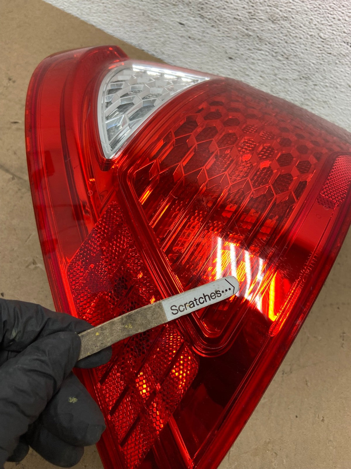2010 2011 2012 Ford Fusion Left Driver LH Side Tail Light AD7738 LK4