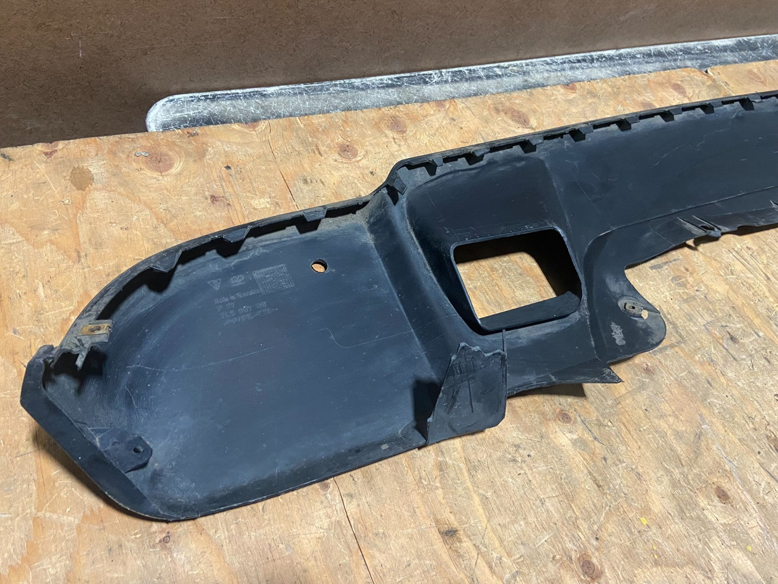 2008 to 2010 Porsche Cayenne Air Dam Deflector Front Lower Valance T1289 PS10