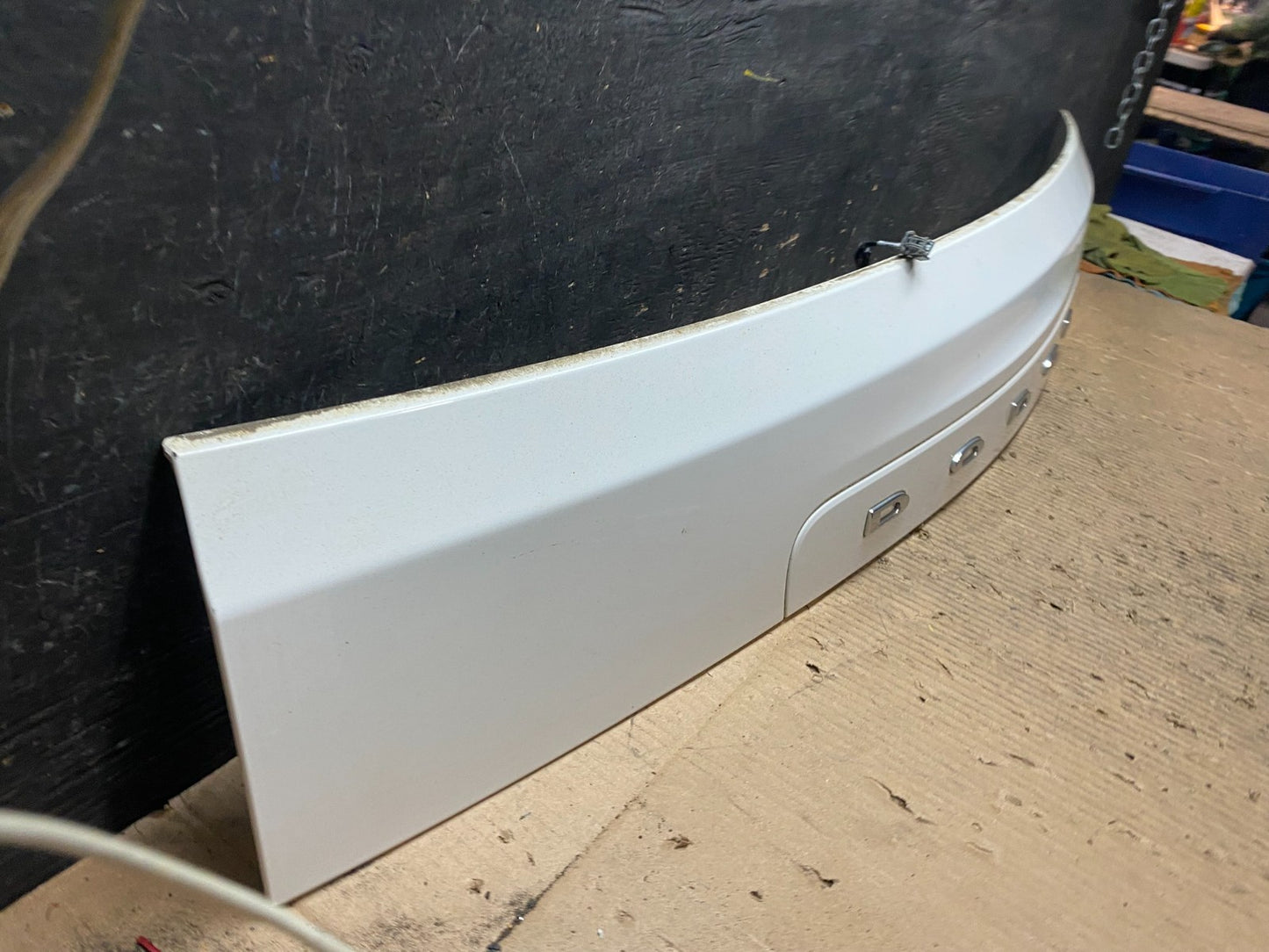 2011-2018 Dodge Grand Caravan Black Rear Tail Gate Trim Molding Panel T9496 DG2