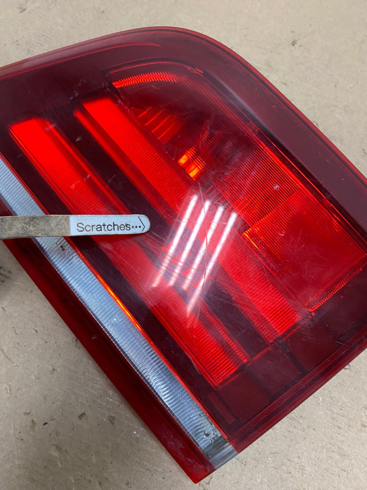 2011 2012 2013 Bmw X5 E70 Left Driver Lh Side Inner Tail Light AF4585 LK3
