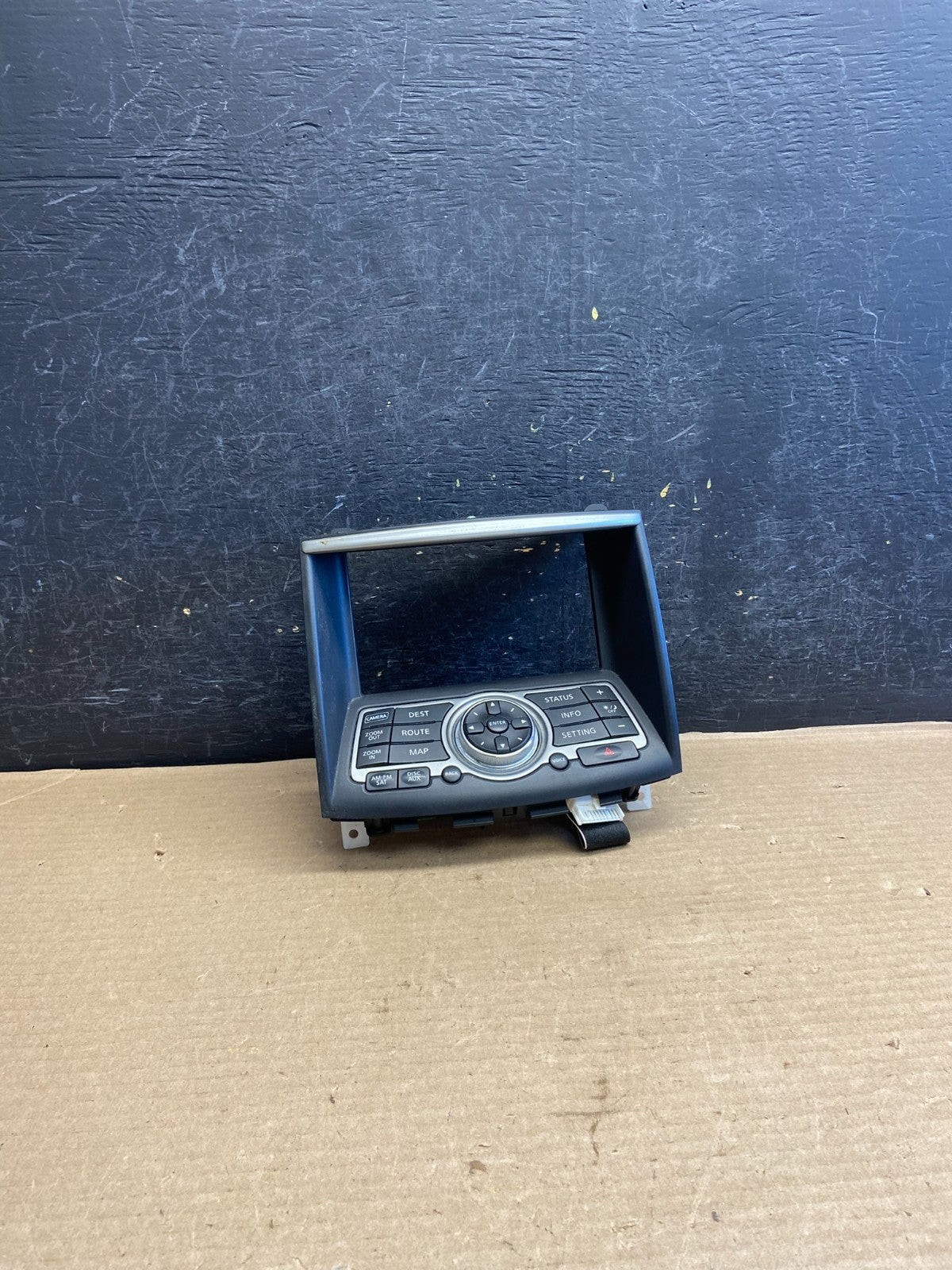 2008 - 2012 Infiniti G35 EX35 Radio Player Screen Panel Bezel AH1582 DG0