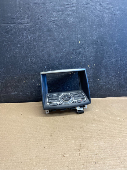 2008 - 2012 Infiniti G35 EX35 Radio Player Screen Panel Bezel AH1582 DG0