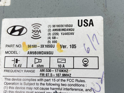 2014 2015 2016 Hyundai Elantra Am Fm Cd Player Radio Receiver AH3720 DG7