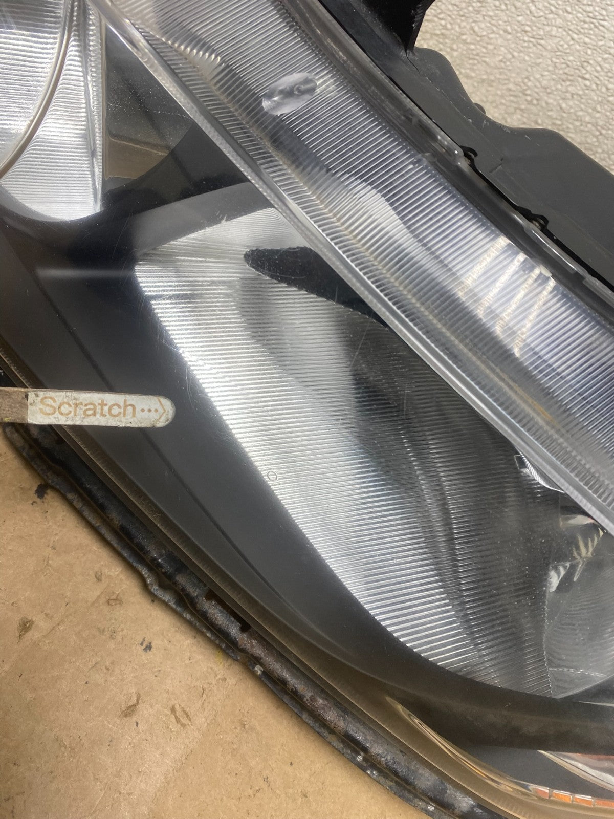 2009 2010 2011 Honda Civic Sedan Left Driver LH Headlight Halogen X5358 DW4
