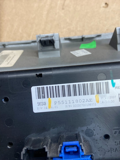 2007 to 2011 Dodge Nitro Dash Climate Temperature Control Radio Bezel ab9299 DG6