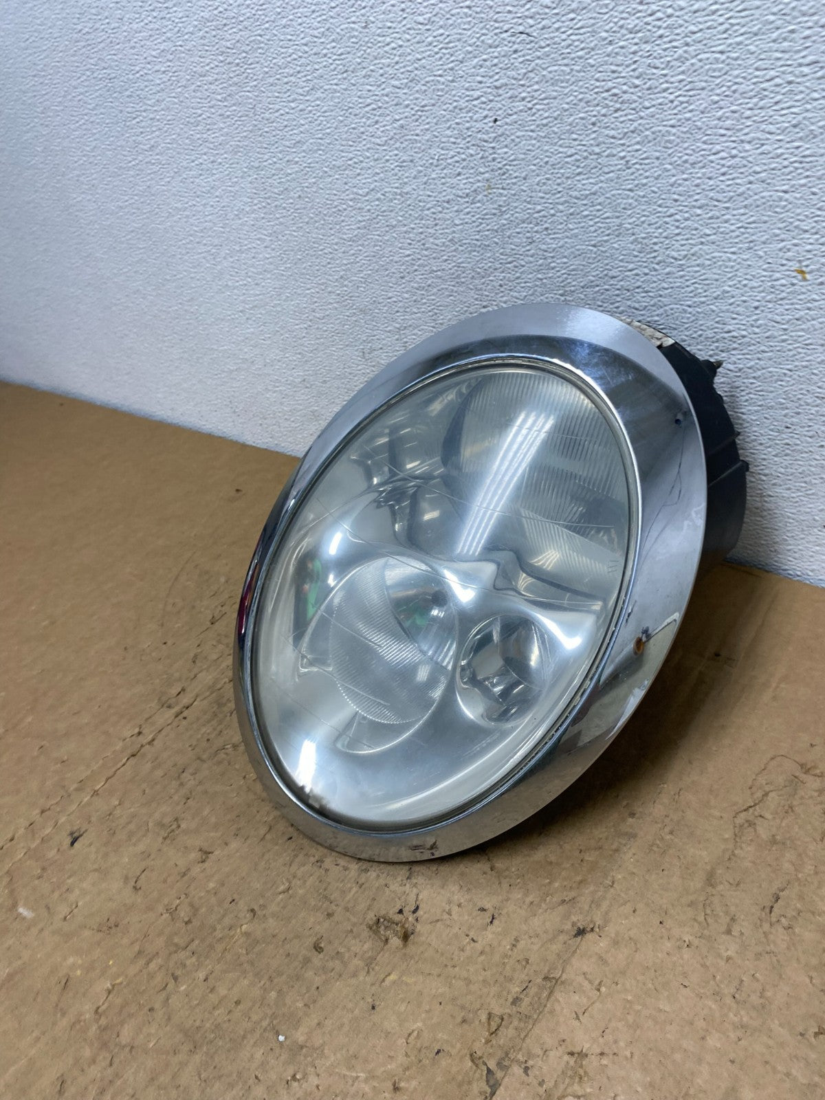 2002 2003 2004 Mini Cooper Left Driver Lh Side Headlight Halogen AD0585 DW1