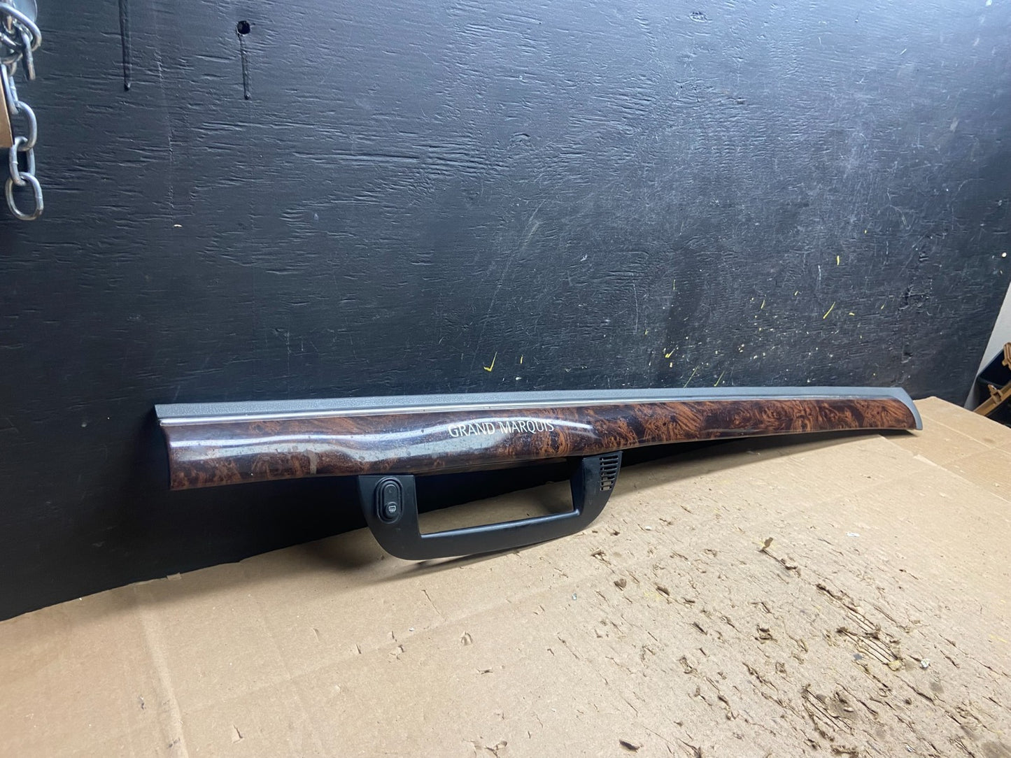 1998 - 2002 Mercury Grand Marquis Center Console Dash Panel Clock Bezel T8799 DG1