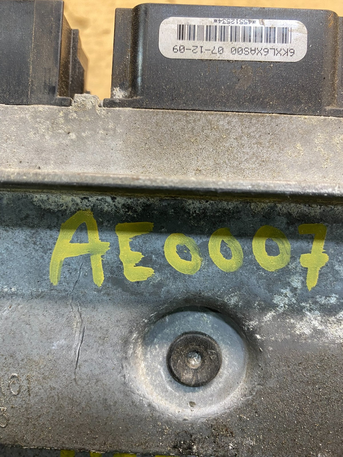 2009 Ford Escape 2.5L Engine Control Unit ECU Computer Module ae0007 DG3