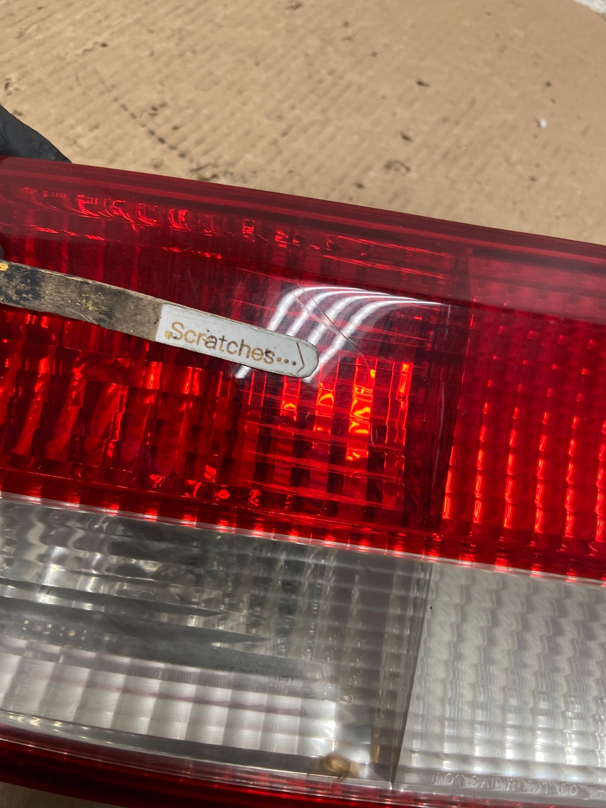 2003-2004 Honda Accord Sedan Left Driver LH Inner Tail Light AI1357 LK3