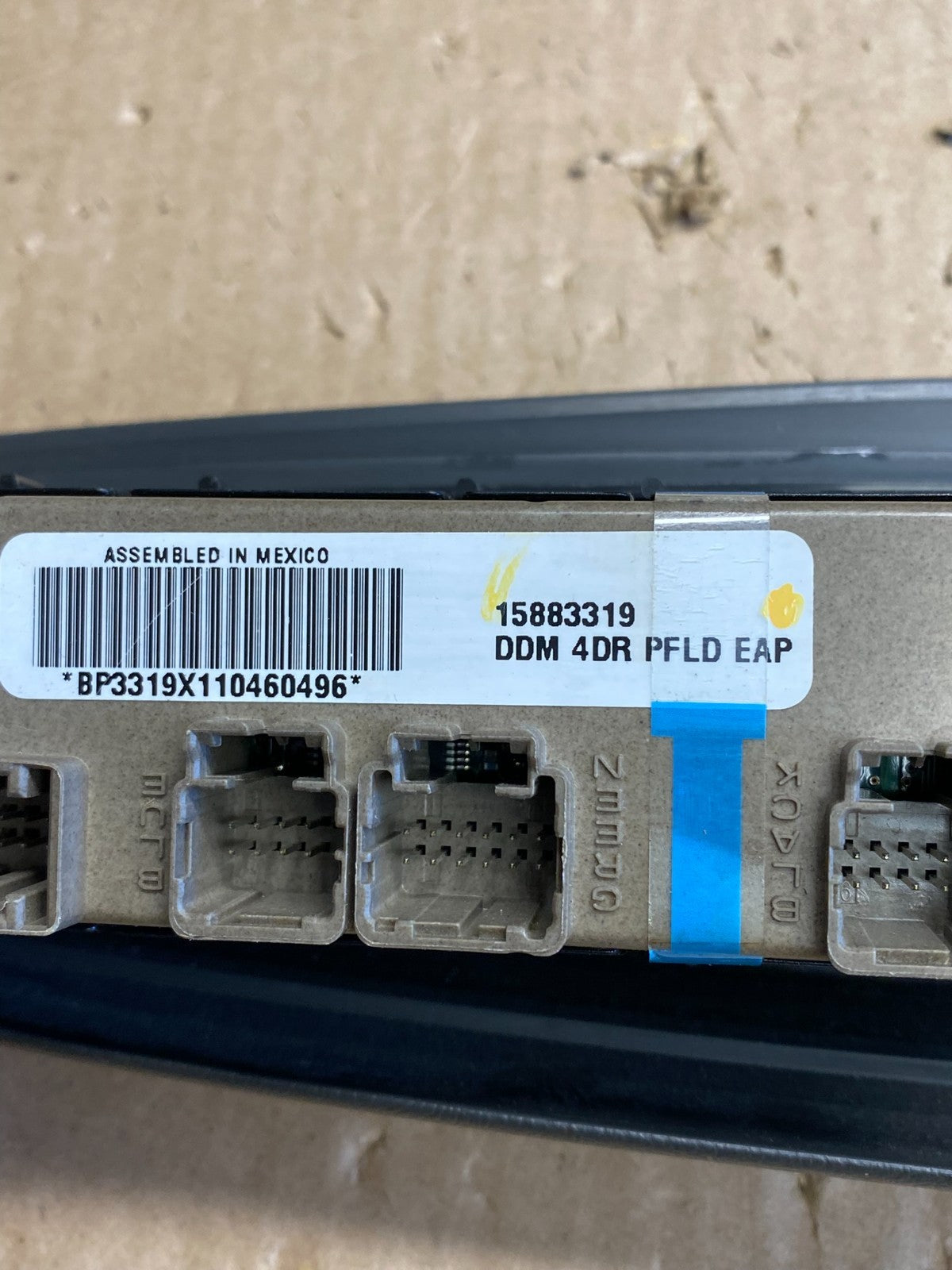 2003-2006 Chevrolet Silverado Left Driver Side Master Window Switch AJ1288 DW4