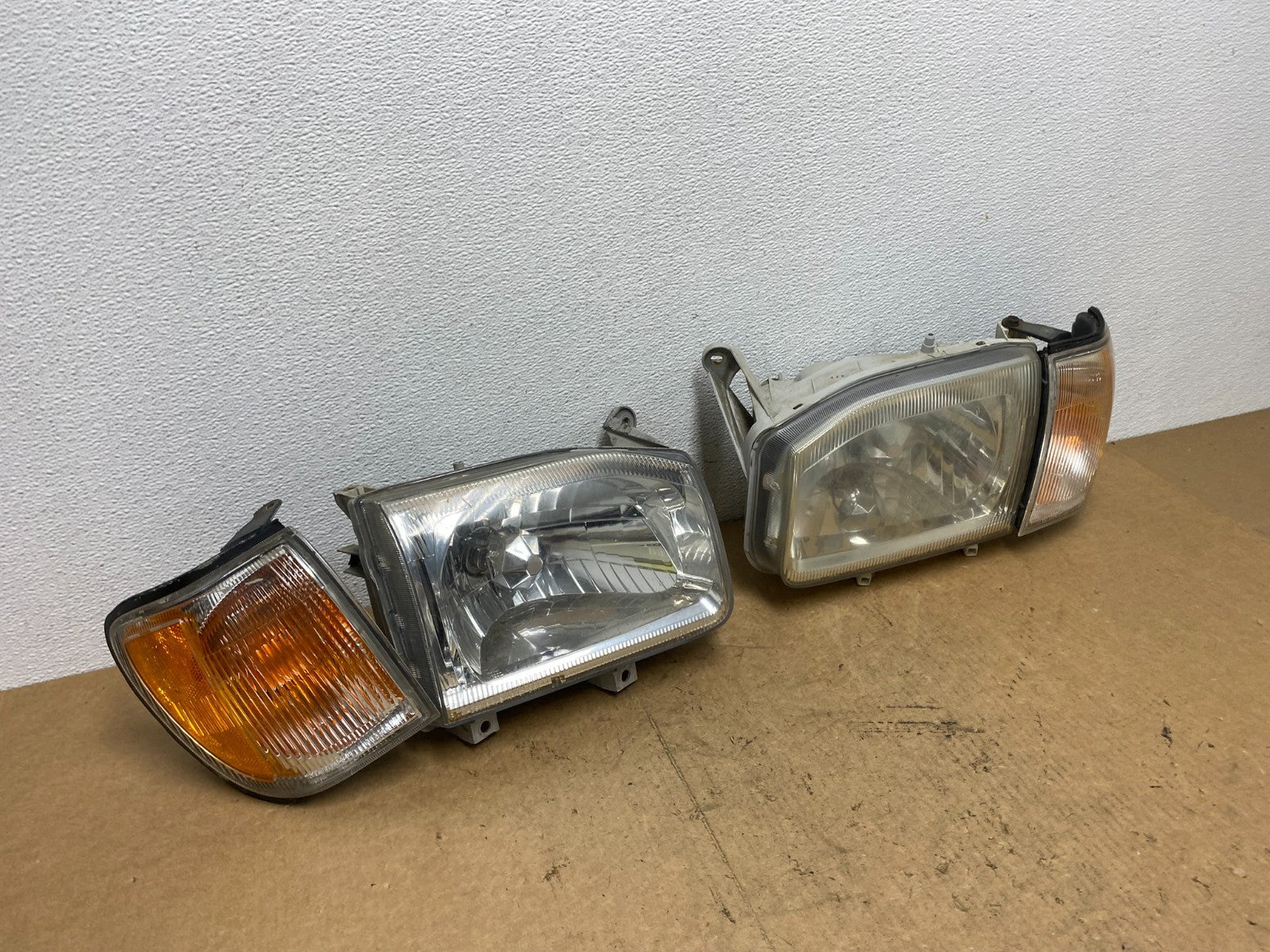 1999-2004 Nissan Pathfinder Left+Right Side Set Halogen Headlights Oem AC3325 DW2
