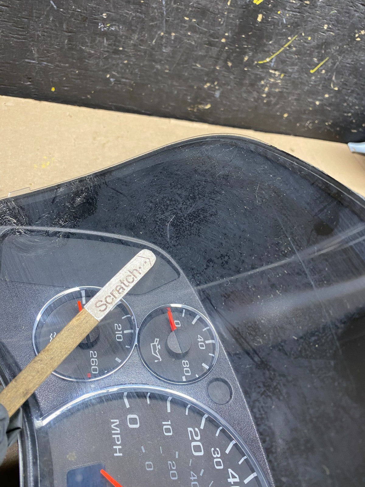 2008 to 2010 Chevrolet Express 1500 Speedometer Cluster Gauge U5171 DG1
