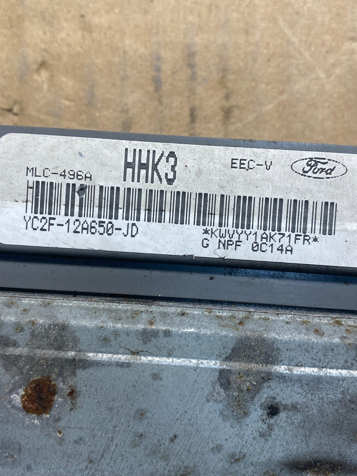 2000 Ford Van E150 E250 5.4L Engine Control Unit ECU ECM Module ag1756 DG2