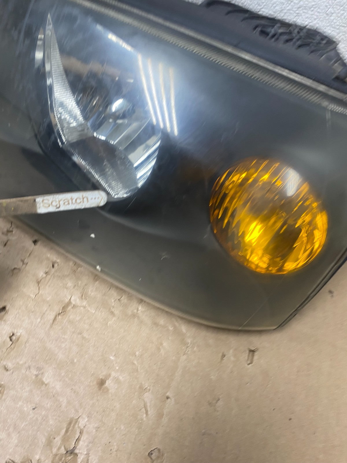 2004 2005 2006 Hyundai Elantra Left+Right Set Halogen Headlights T8051 DW6