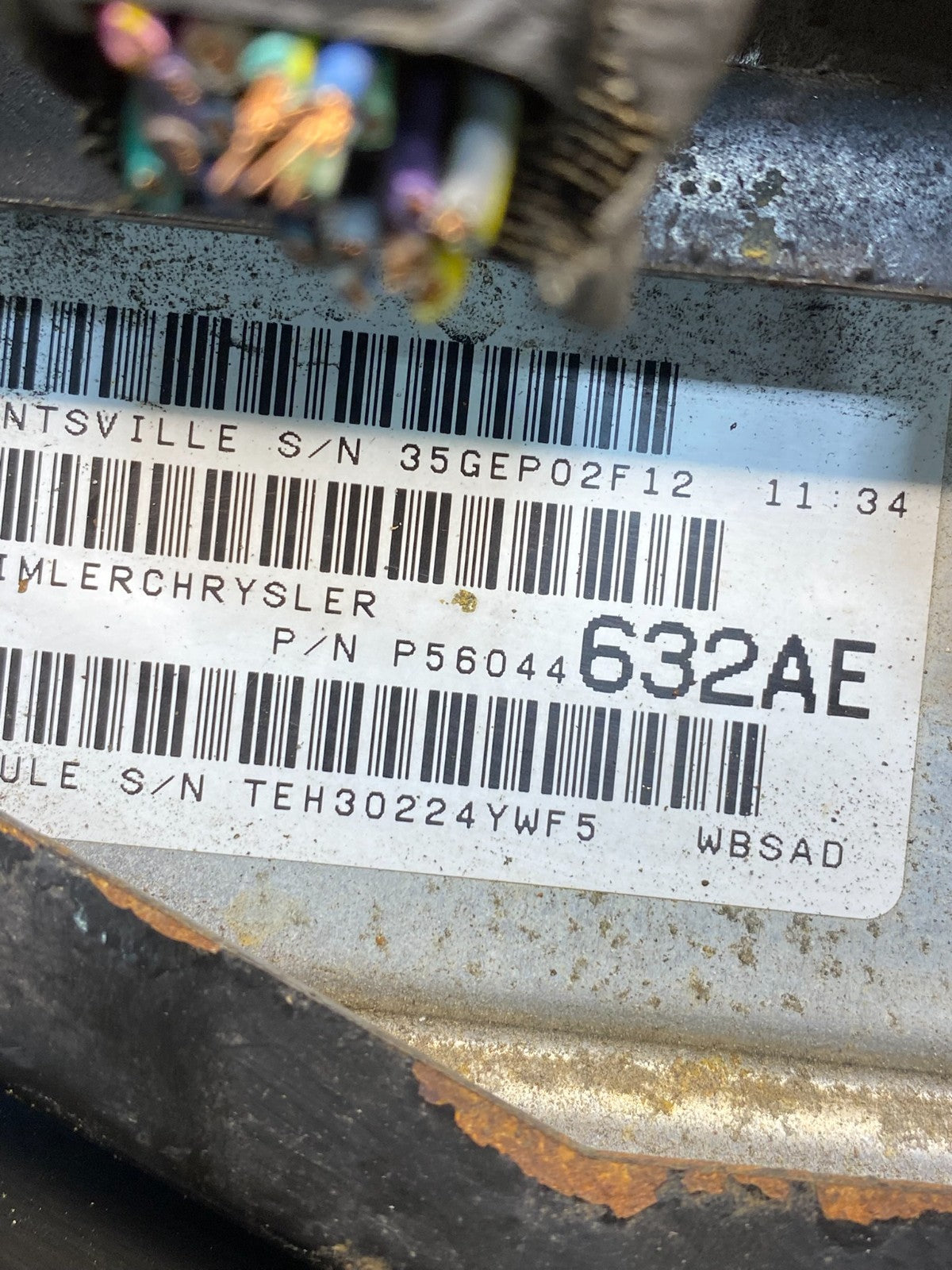 2003 Jeep Grand Cherokee 4.0L ECM ECU Engine Control Computer Module AH5050 DG2