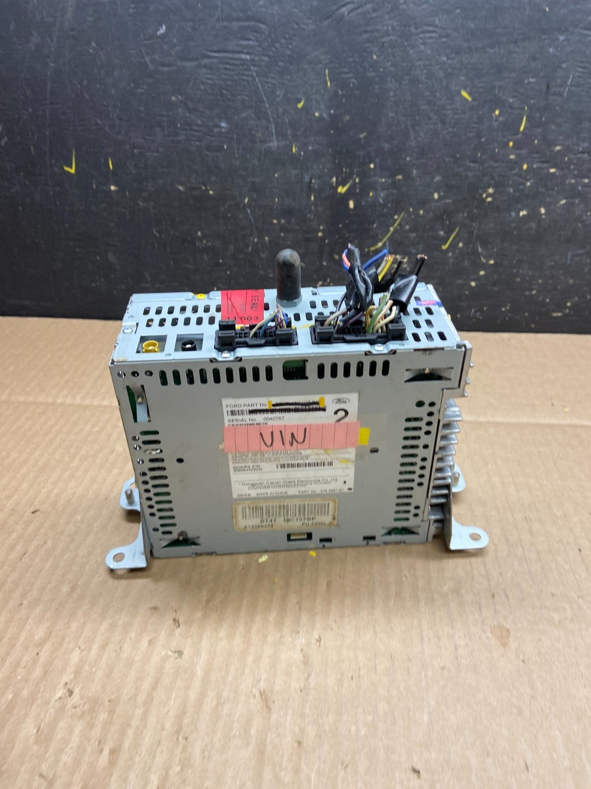 2011 Ford Edge Radio Cd Mechanism Receiver BT4T-19C107-BB u5938 DG4