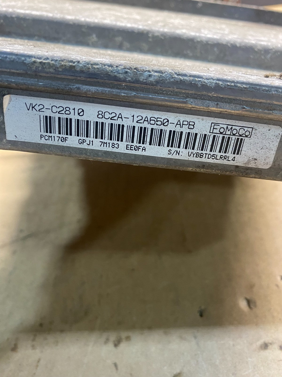 2008 Ford Van E-Series 5.4L Engine Control Module 8C2A-12A650-APB ECU AC7056 DG2