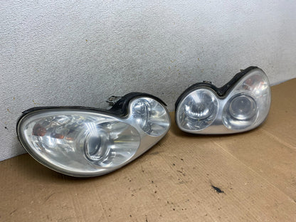 2002 to 2005 Hyundai Sonata Left+Right Side Headlights Halogen AI8832 DW2