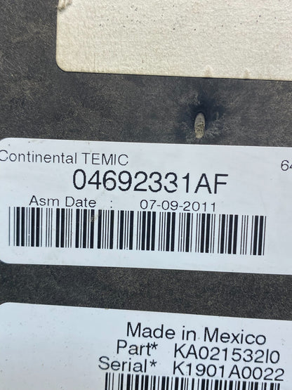 2011 Liberty Nitro TIPM Power Integrated Fuse Box Module af8997 DG6