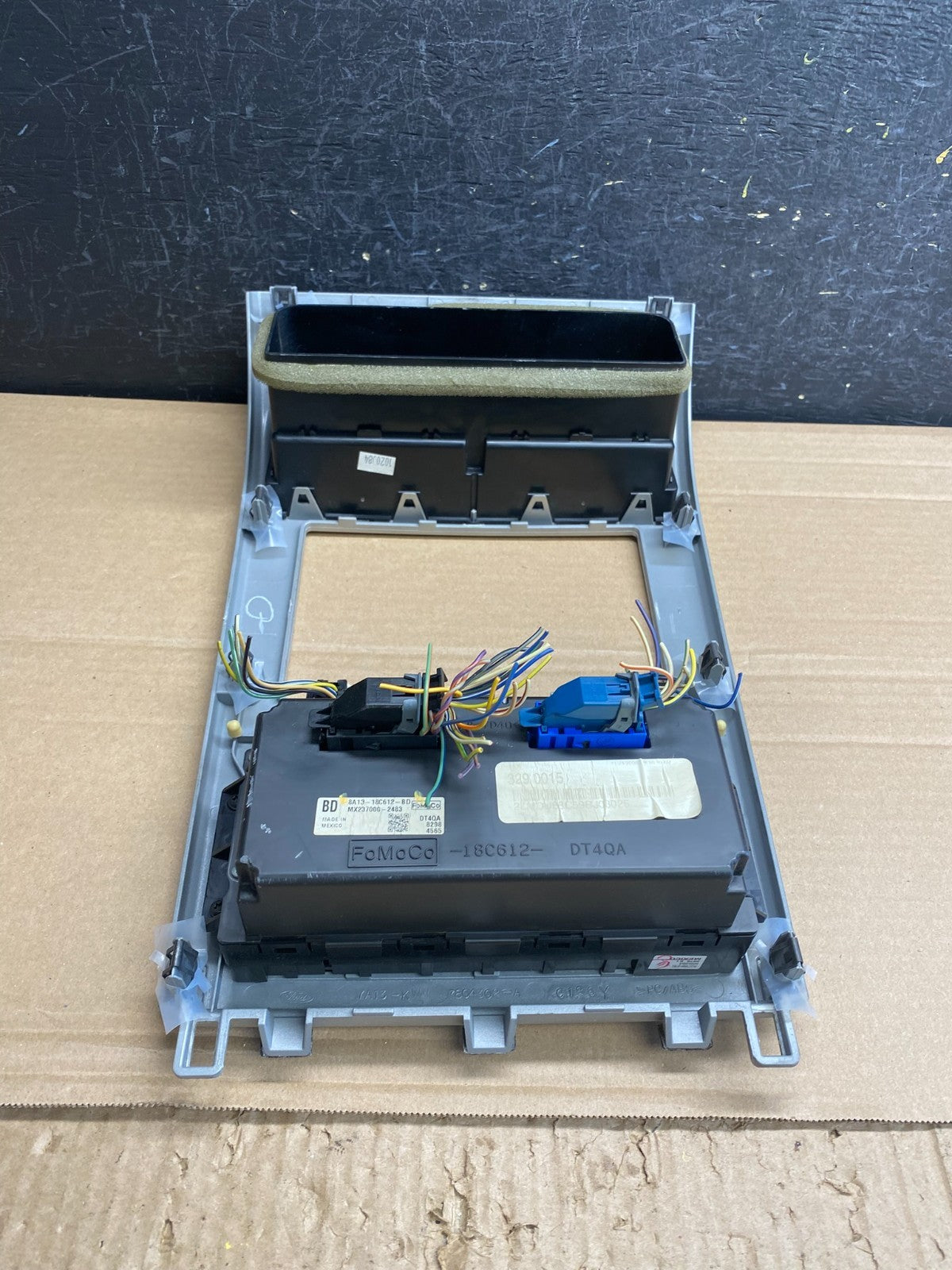 2008-2010 Lincoln MKX Temperature Climate Control Heat Seat Radio Bezel af6535 D3