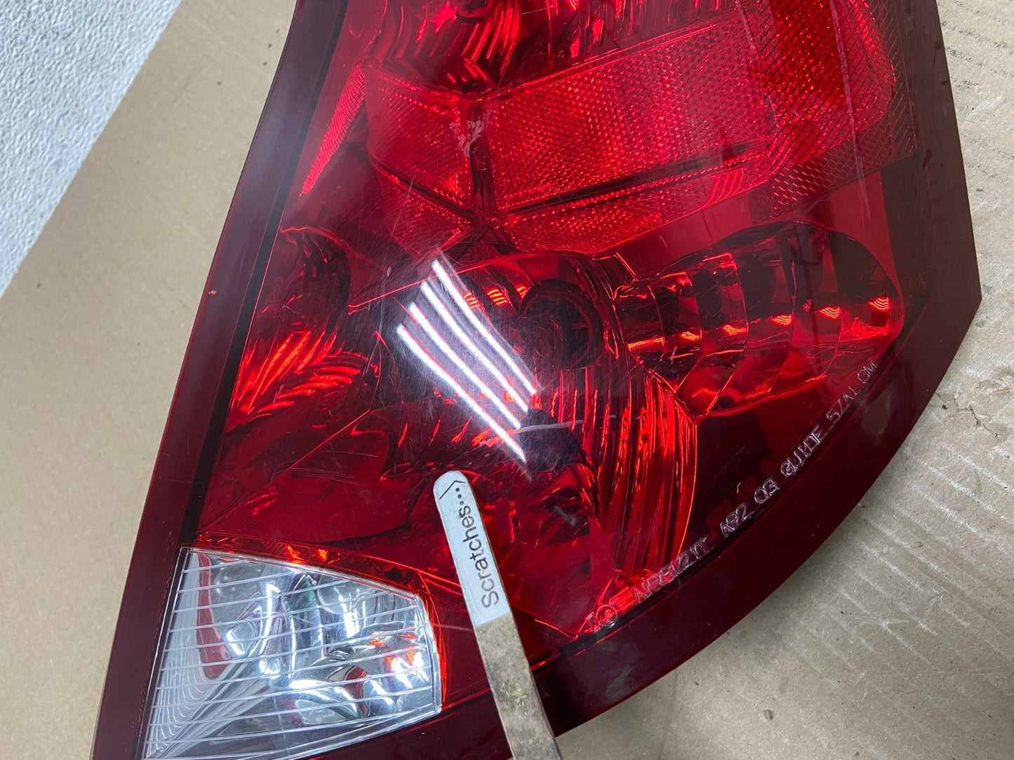 2003-2007 Saturn Ion Passenger Right RH Side Tail Light Tail Light AE7052 LK3