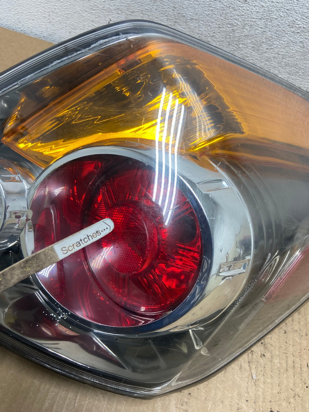2007 to 2012 Nissan Altima Right Passenger Rh Side Tail Light AG2110 LK3