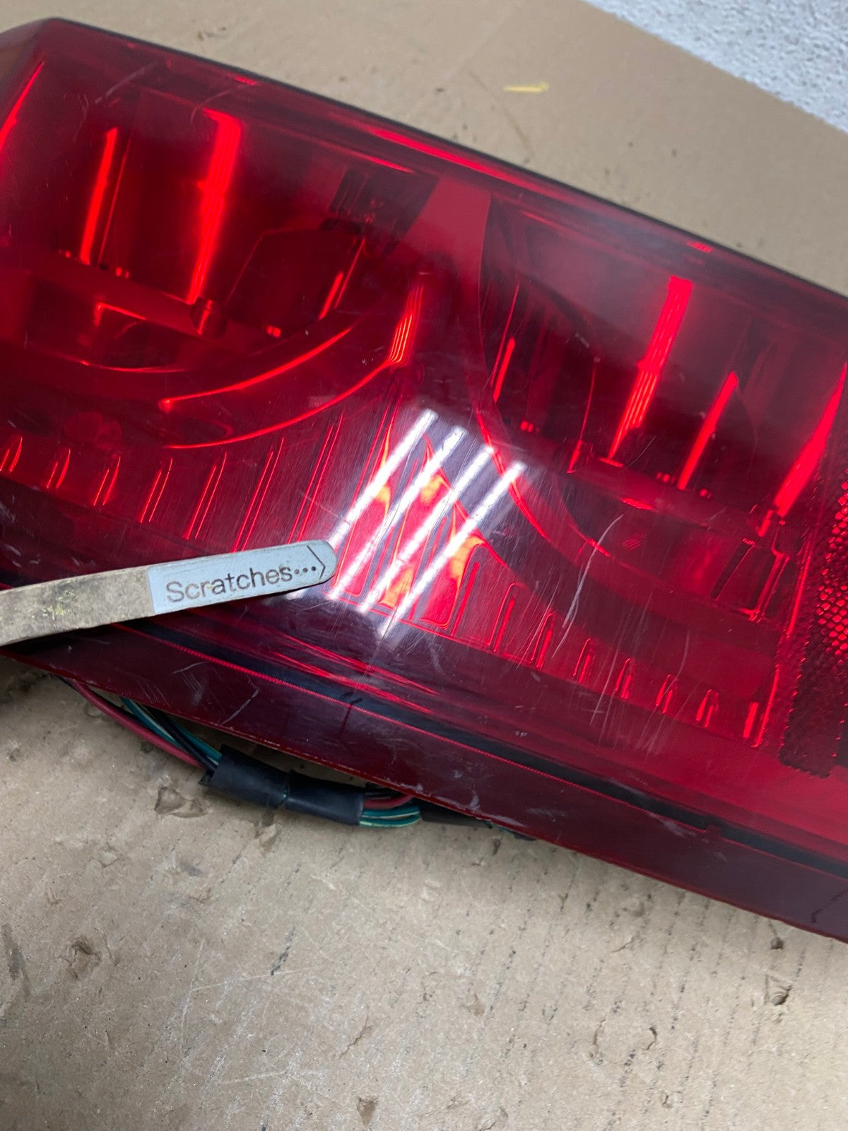2006 to 2010 Jeep Commander Left Driver Side Tail Light AE8810 LK3