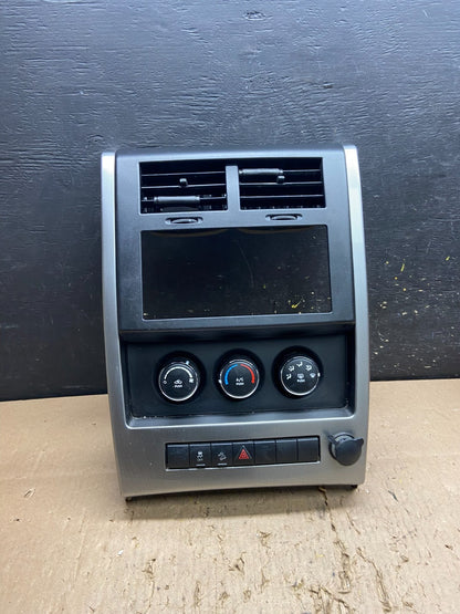 2008 to 2012 Jeep Liberty Dash Climate Temperature Control Radio Bezel T8361 DG0
