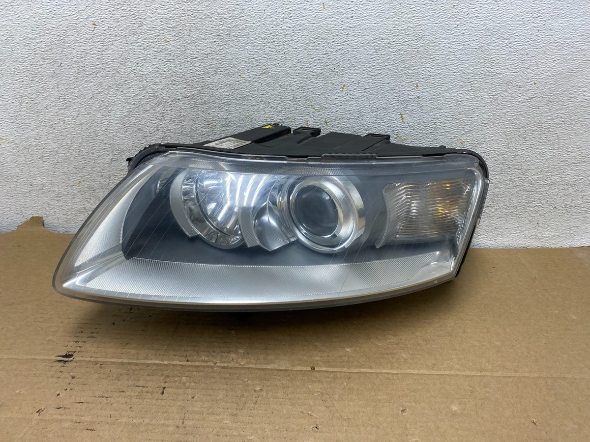 2005 to 2008 Audi A6 Left Driver Side Headlight Xenon HID AH7874 DW0