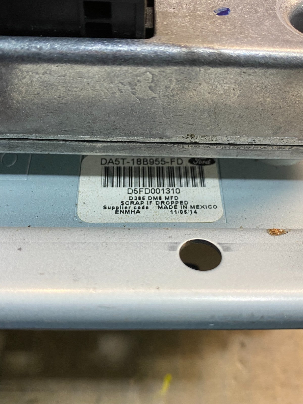 2013 to 2016 Lincoln Mks Navigation Radio Display Screen Module aa7834 DG4