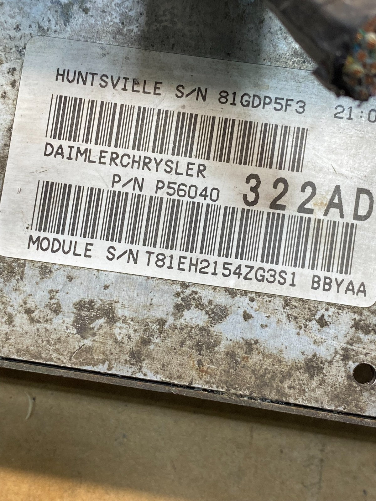 2002 Dodge Ram 5.9L Engine Computer Module ECM p56028410ad ECU AH5054 DG2