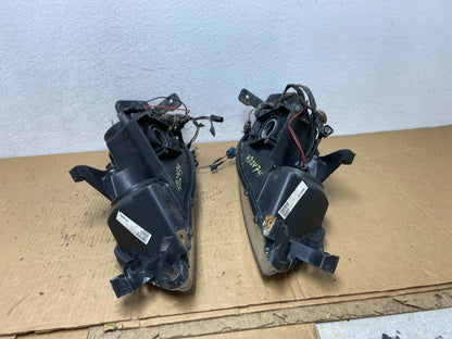 2004-2008 Acura TL Headlight Left+Right Set Black LED Headlights AD2474 DG10