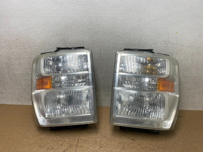 2008-2014 Ford Econoline E150 E250 E350 Left+Right Headlights W5356 DW0