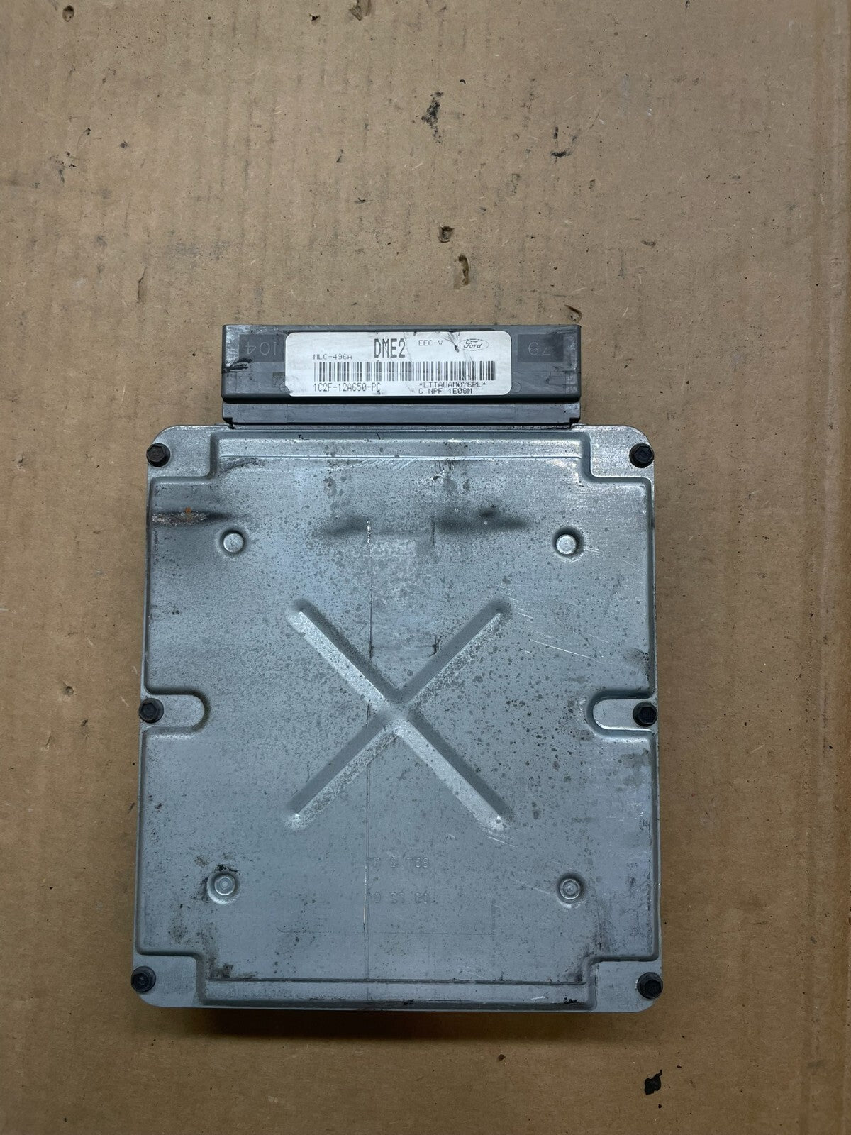 2001 Ford Van E-150 5.4L Engine Control Unit ECU Module 1C2F-12A650-PC R3807 DG0