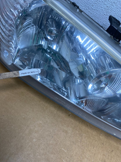2002 - 2003 Mitsubishi Lancer Left+Right Side Headlights Halogen AD89395