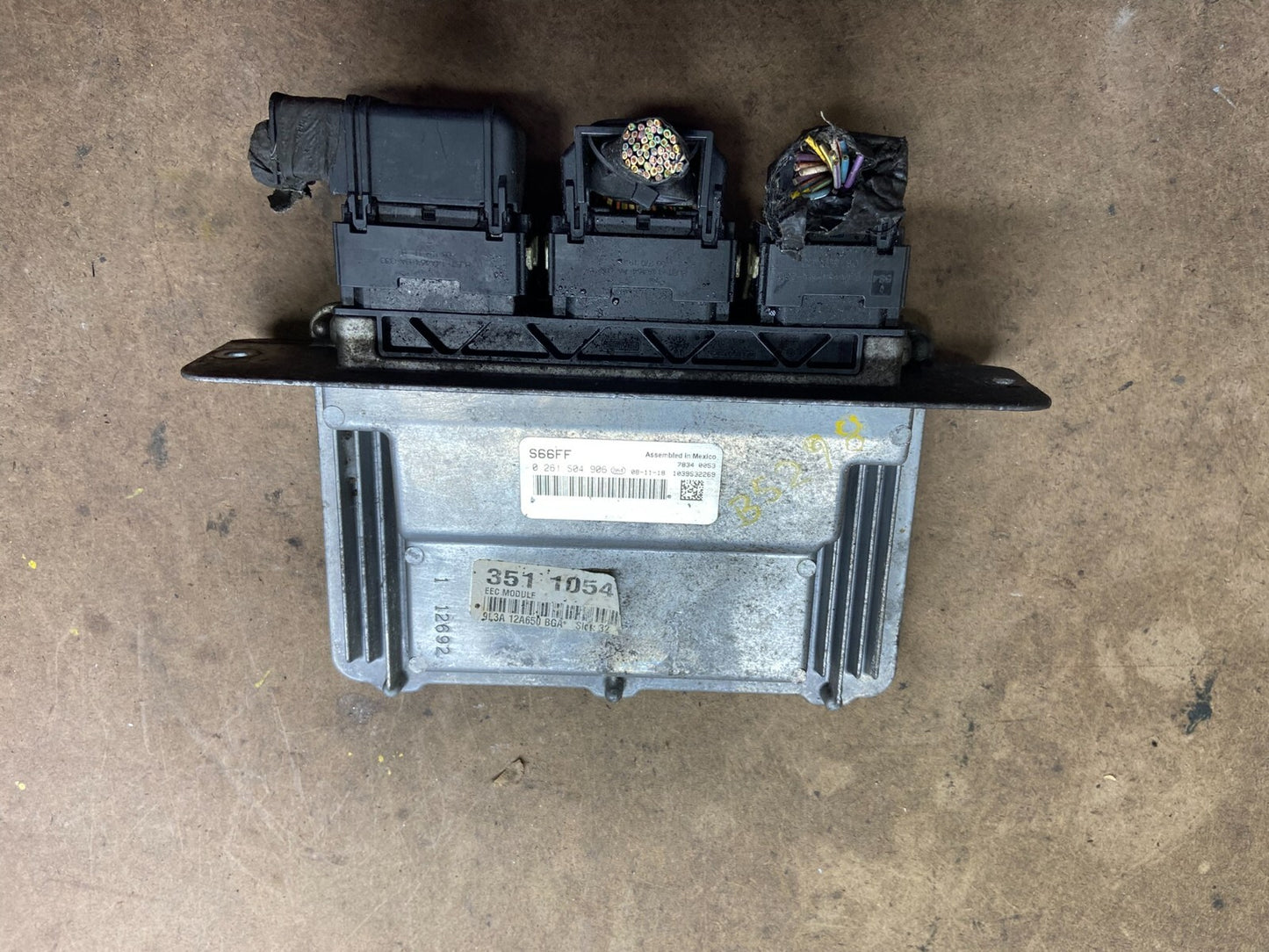 2009 Ford F-150 F150 4.6L Engine Control Computer Module 9l3a-12a650-bga M98021