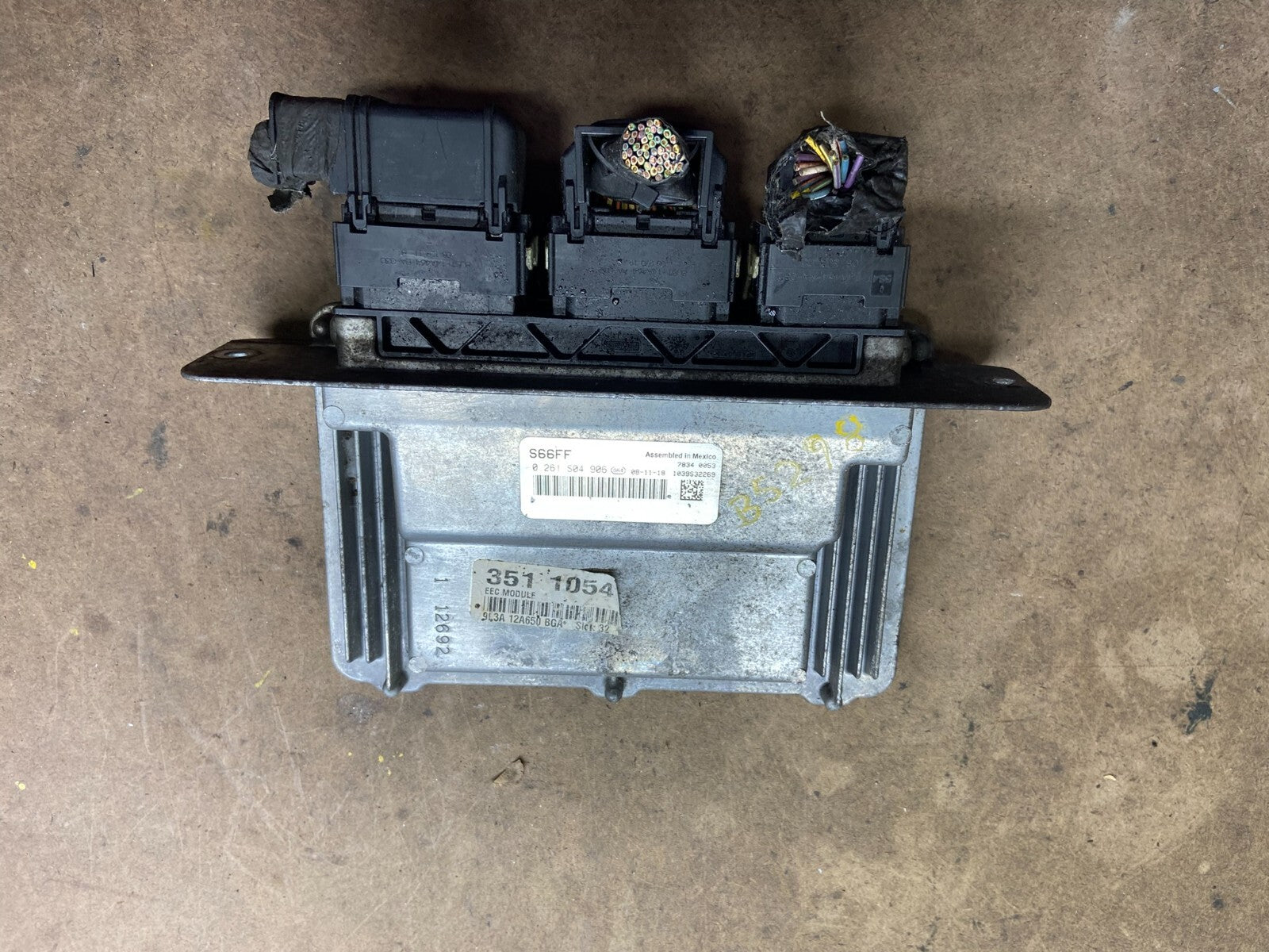 2009 Ford F-150 F150 4.6L Engine Control Computer Module 9l3a-12a650-bga M98021