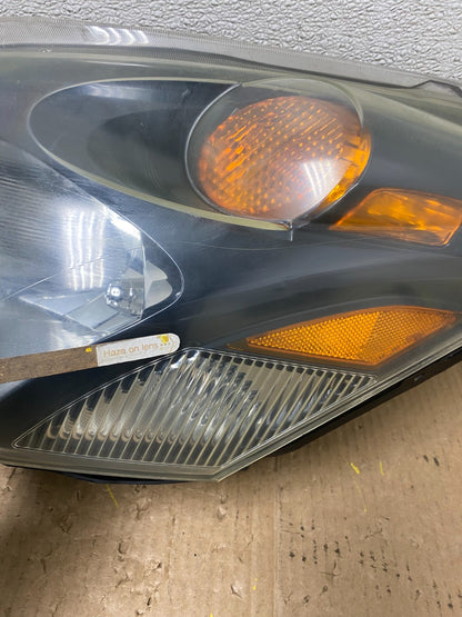 2004 to 2009 Nissan Quest Left+Right Side Black Headlights W8358 DW9