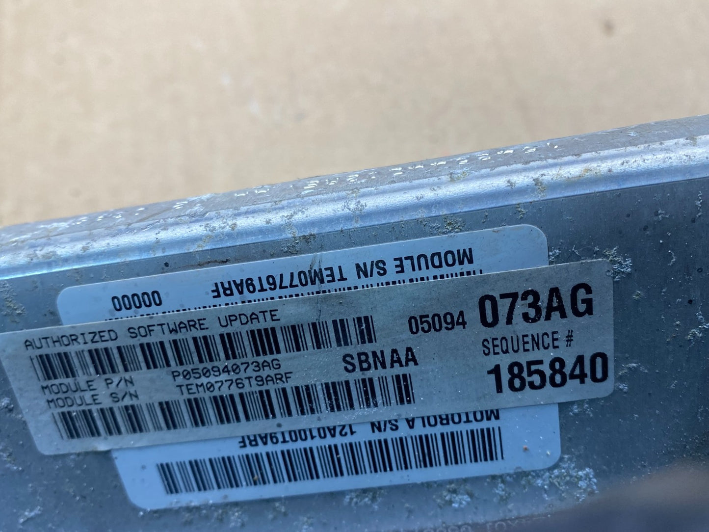 2006 Dodge Durango 4.7L Engine Computer Module ECU p05094073ag AF8963 DG2