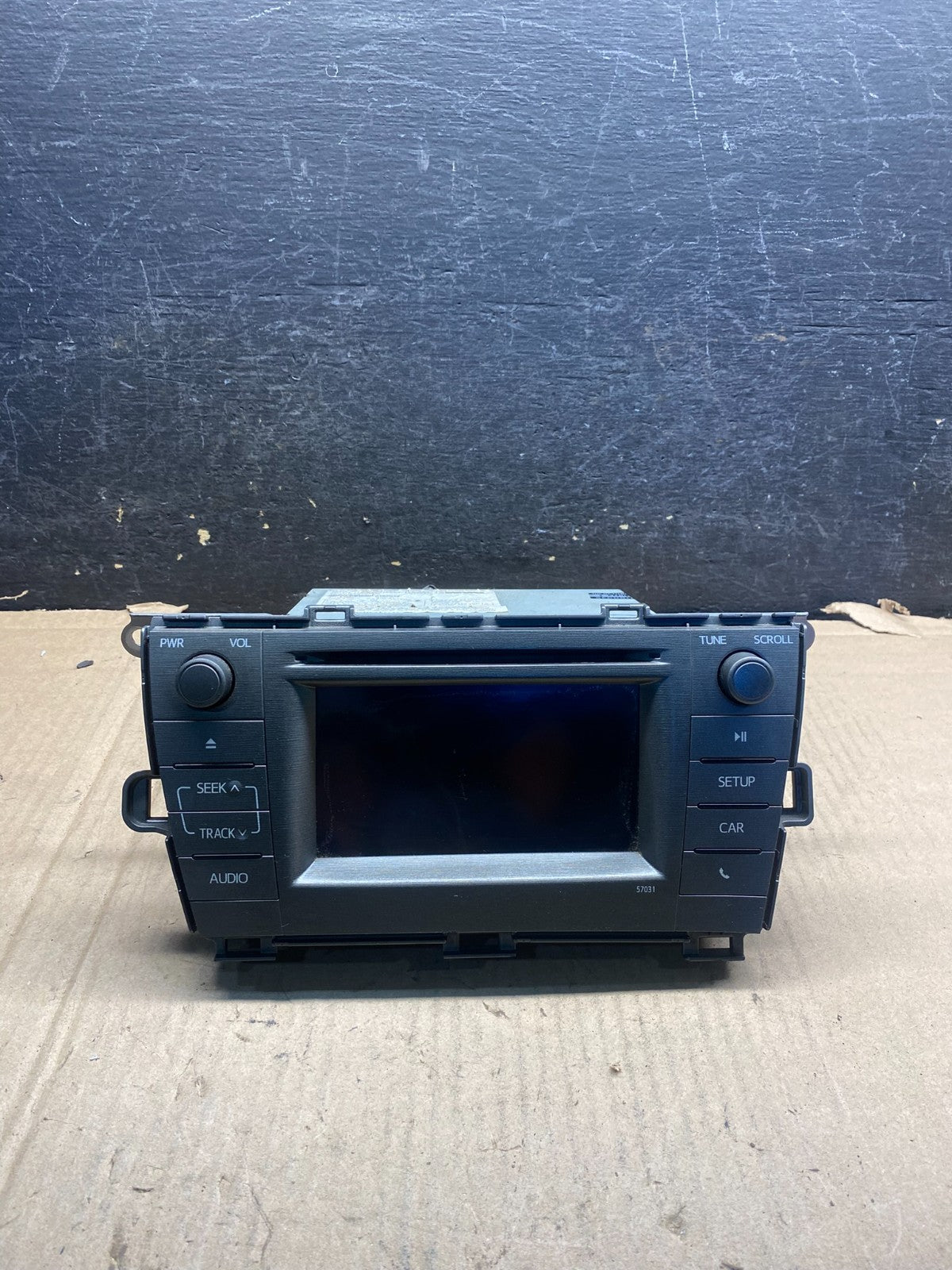2012 to 2015 Toyota Prius Radio CD Player Screen Display AJ0550 DG0