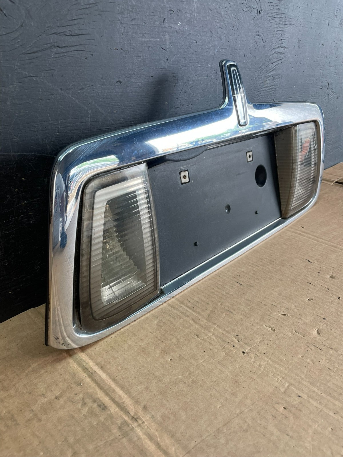 2000- 2002 Lincoln LS Rear Finish Panel Trunk Panel Chrome AE8429 DW2