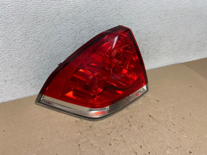 2006 to 2012 Chevrolet Impala Left Driver Lh Side Tail Light AG6773 LK2