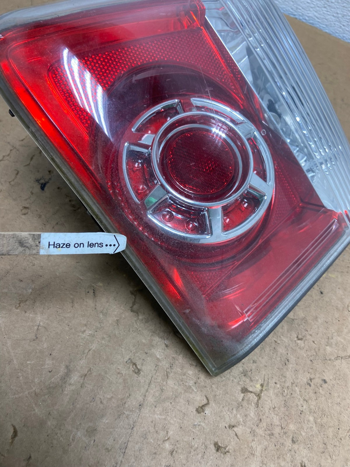2007 to 2012 GMC Acadia Right Passenger Rh Hatch Tail Light Inner AD0580 LK4