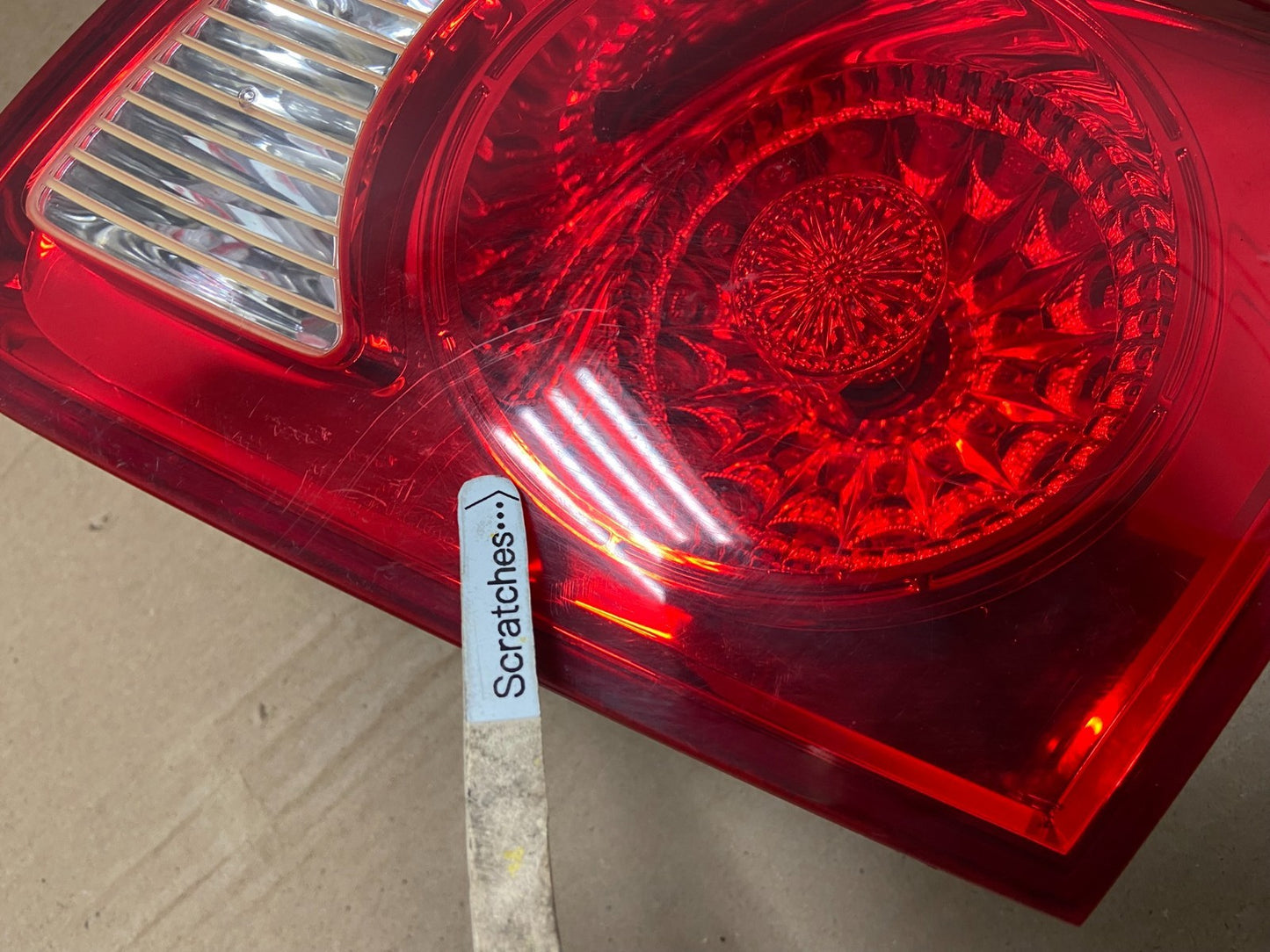 2007 2008 2009 Hyundai Santa Fe Right Passenger Tail Light Inner Oem AB1326 LK3