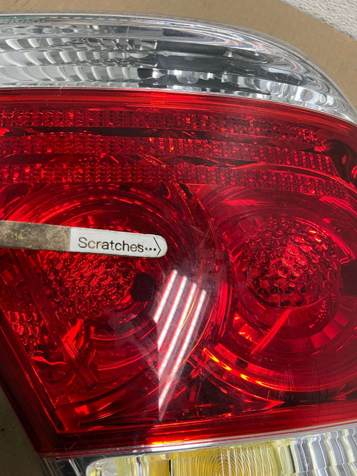 2005 to 2006 Toyota Camry Tail Light Left Driver Lh Side AE9742 LK3