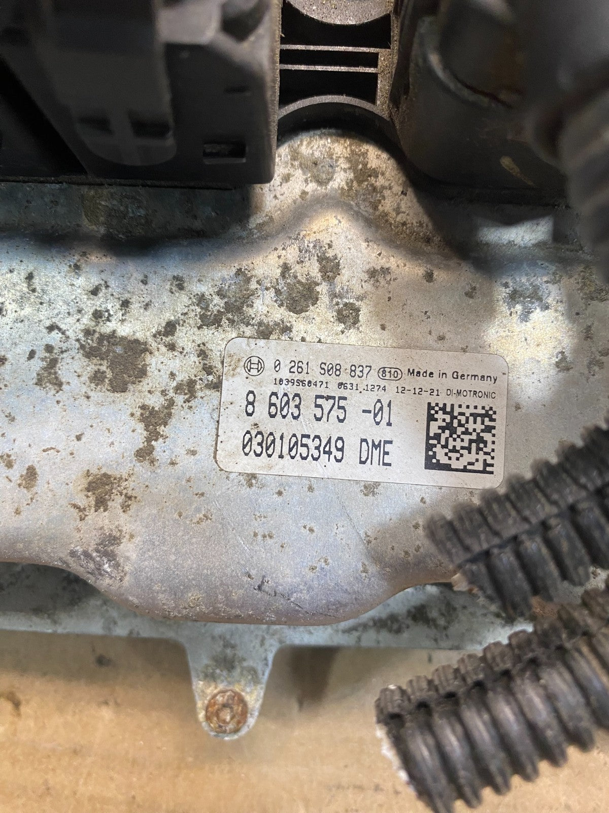 2015 Bmw X1 ECU ECM Engine Control Module Computer 8603575 AF4004 DG2